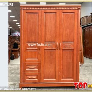 Wooden Wardrobe Design wooden Almirah Design Model No - 3407