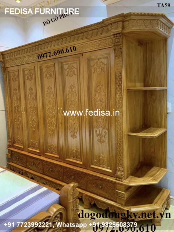 Wooden Wardrobe Design wooden Almirah Design Model No - 3410