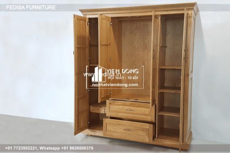 Wooden Wardrobe Design wooden Almirah Design Model No - 3431