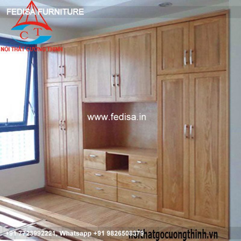 Wooden Wardrobe Design wooden Almirah Design Model No - 3438