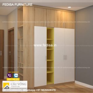 Wooden Wardrobe Design wooden Almirah Design Model No - 3448