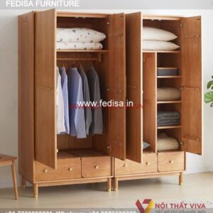 Wooden Wardrobe Design wooden Almirah Design Model No - 3526