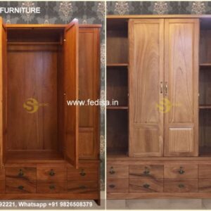 Wooden Wardrobe Design wooden Almirah Design Model No - 3544