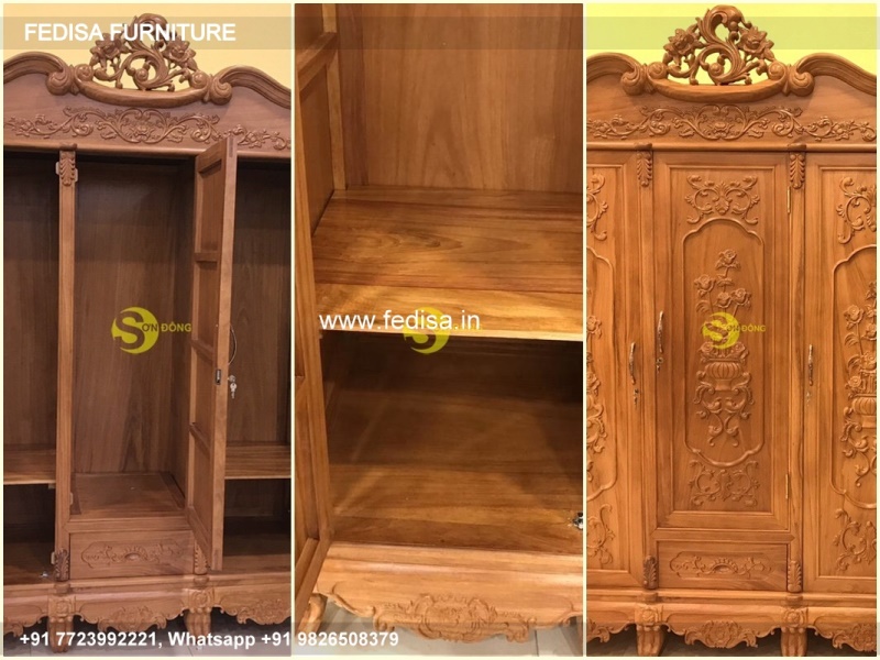 Wooden Wardrobe Design wooden Almirah Design Model No - 3548