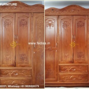 Wooden Wardrobe Design wooden Almirah Design Model No - 3551