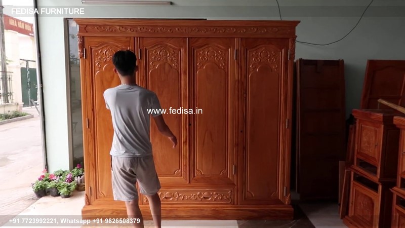 Wooden Wardrobe Design wooden Almirah Design Model No - 3559