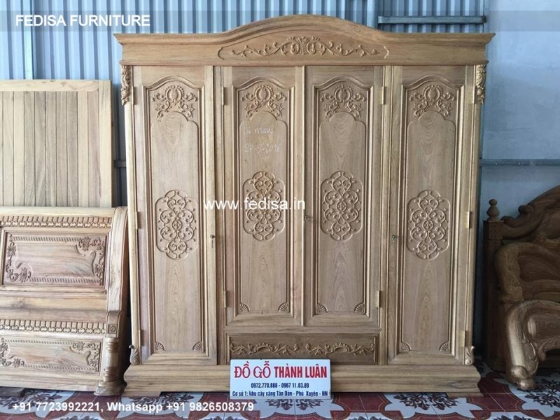 Wooden Wardrobe Design wooden Almirah Design Model No - 3594