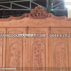 Wooden Wardrobe Design wooden Almirah Design Model No - 3596