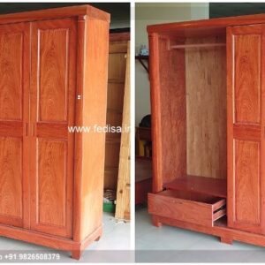 Wooden Wardrobe Design wooden Almirah Design Model No - 3598