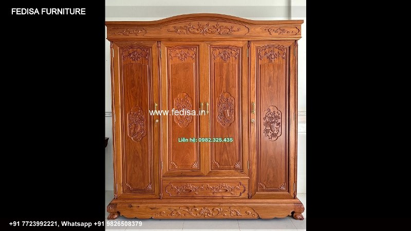 Wooden Wardrobe Design wooden Almirah Design Model No - 3668
