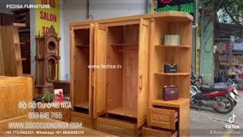 Wooden Wardrobe Design wooden Almirah Design Model No - 3675