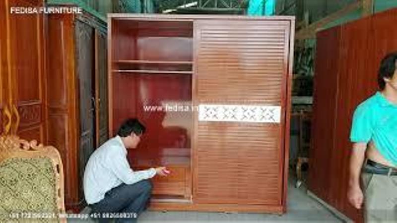 Wooden Wardrobe Design wooden Almirah Design Model No - 3680