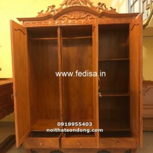 Wooden Wardrobe Design wooden Almirah Design Model No - 3730