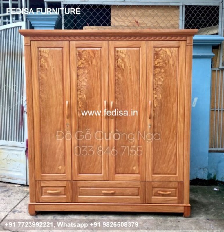 Wooden Wardrobe Design wooden Almirah Design Model No - 3731