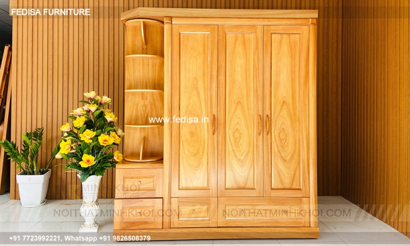 Wooden Wardrobe Design wooden Almirah Design Model No - 3745