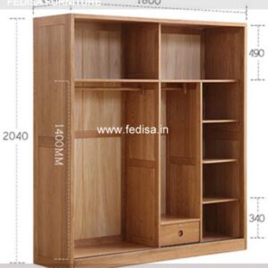 Wooden Wardrobe Design wooden Almirah Design Model No - 3752