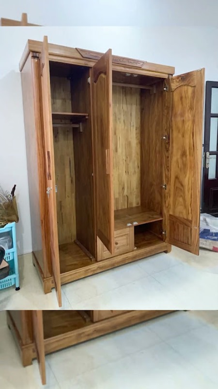 Wooden Wardrobe Design wooden Almirah Design Model No - 3764