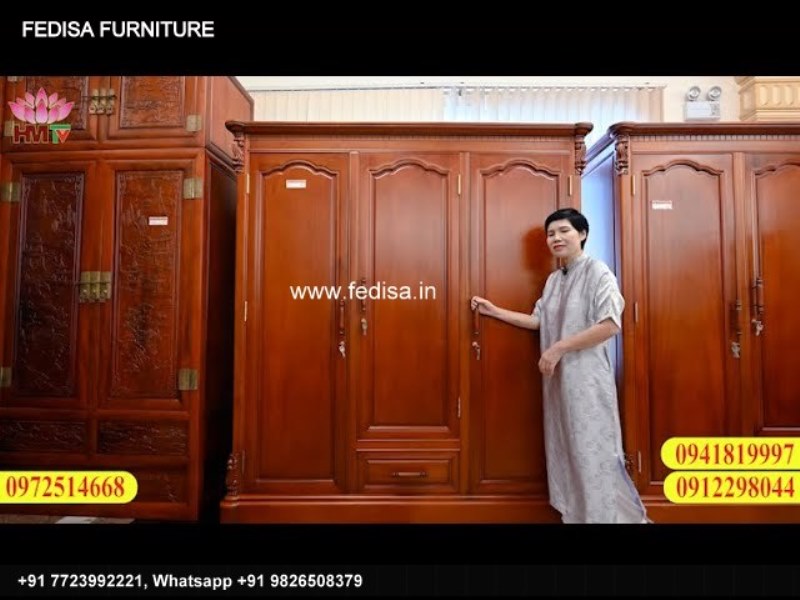 Wooden Wardrobe Design wooden Almirah Design Model No - 3841