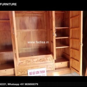 Wooden Wardrobe Design wooden Almirah Design Model No - 3842
