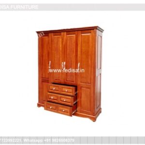 Wooden Wardrobe Design wooden Almirah Design Model No - 3876