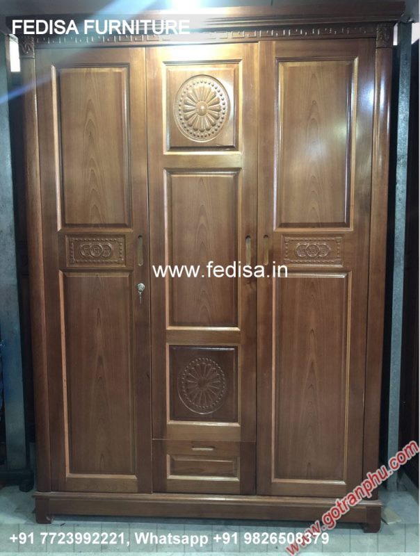 Wooden Wardrobe Design wooden Almirah Design Model No - 3896