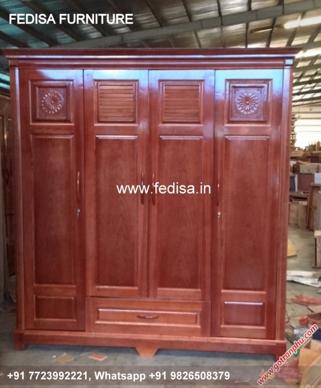 Wooden Wardrobe Design wooden Almirah Design Model No - 3908