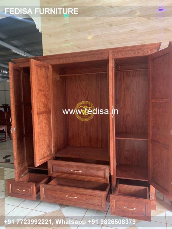 Wooden Wardrobe Design wooden Almirah Design Model No - 3938