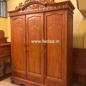 Wooden Wardrobe Design wooden Almirah Design Model No - 3949