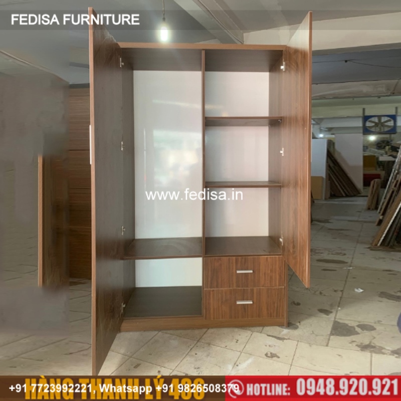 Wooden Wardrobe Design wooden Almirah Design Model No - 3973