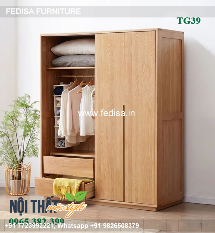Wooden Wardrobe Design wooden Almirah Design Model No - 4008