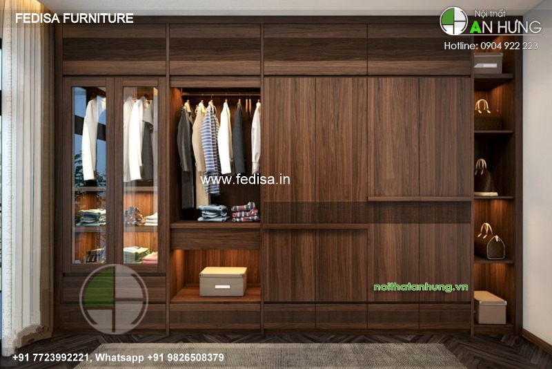 Wooden Wardrobe Design wooden Almirah Design Model No - 4014