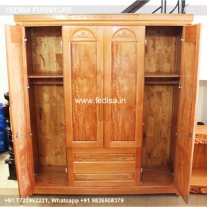 Wooden Wardrobe Design wooden Almirah Design Model No - 4132