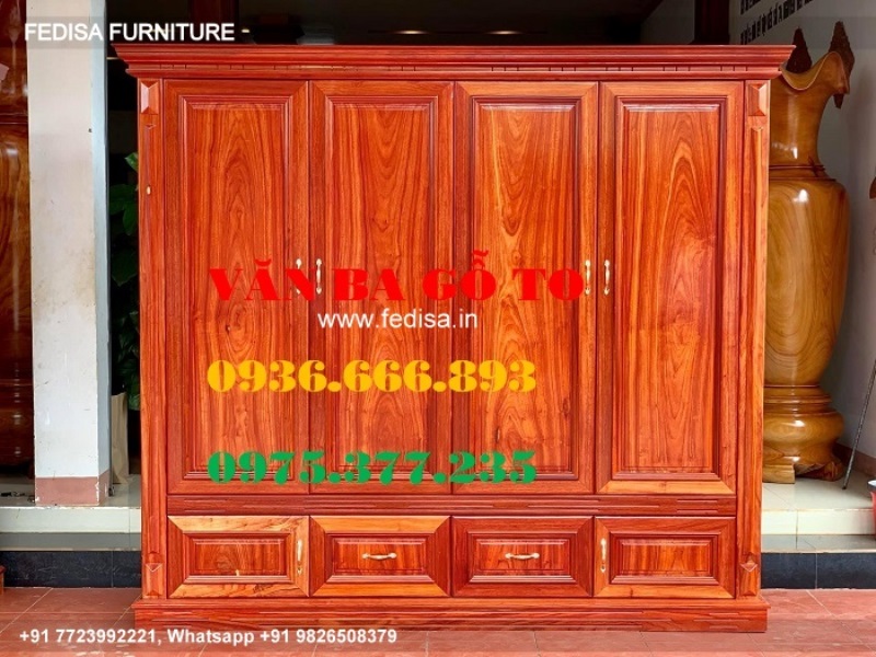 Wooden Wardrobe Design wooden Almirah Design Model No - 4166