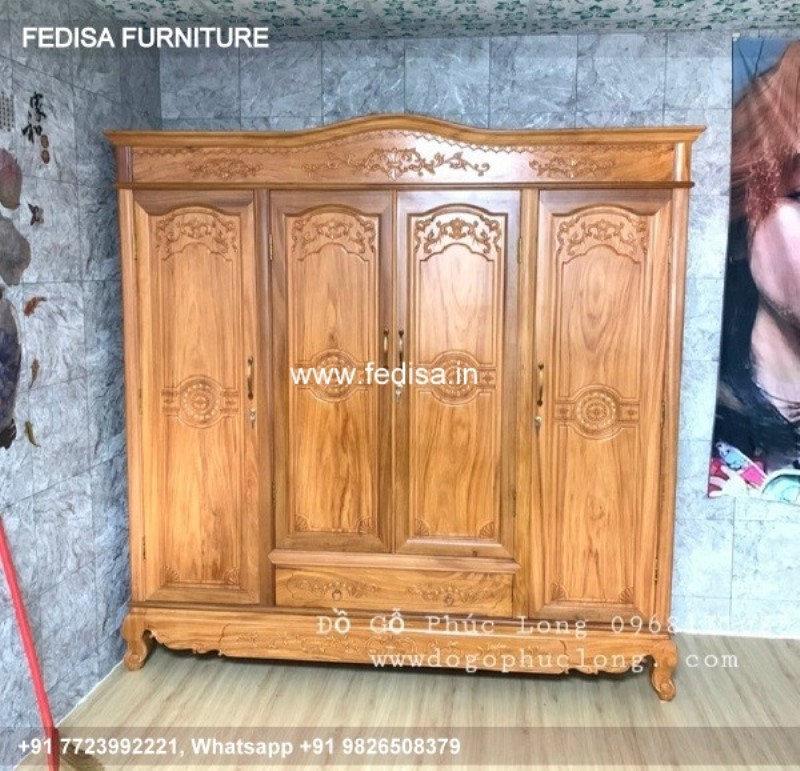 Wooden Wardrobe Design wooden Almirah Design Model No - 4190