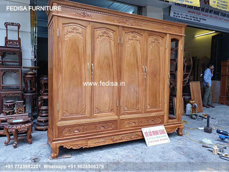 Wooden Wardrobe Design wooden Almirah Design Model No - 4324