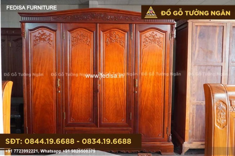 Wooden Wardrobe Design wooden Almirah Design Model No - 4334