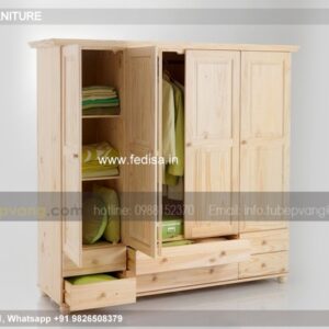 Wooden Wardrobe Design wooden Almirah Design Model No - 4394