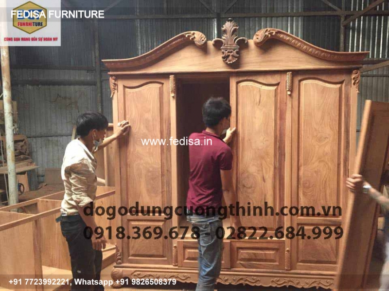 Wooden Wardrobe Design wooden Almirah Design Model No - 4501