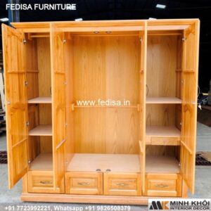 Wooden Wardrobe Design wooden Almirah Design Model No - 4633