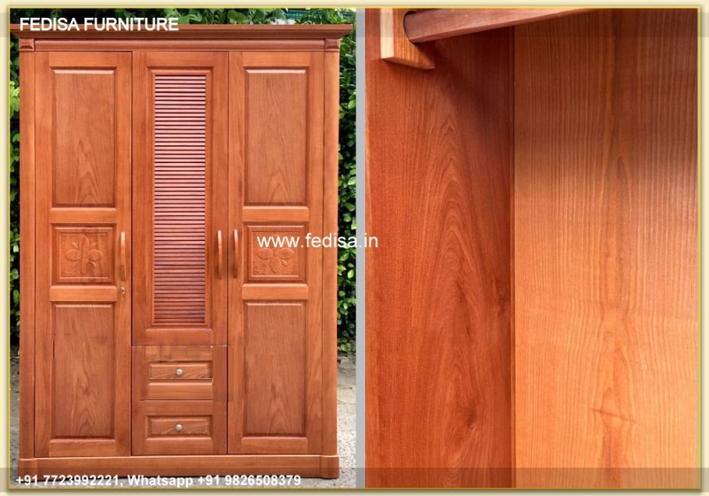 Wooden Wardrobe Design wooden Almirah Design Model No - 4683