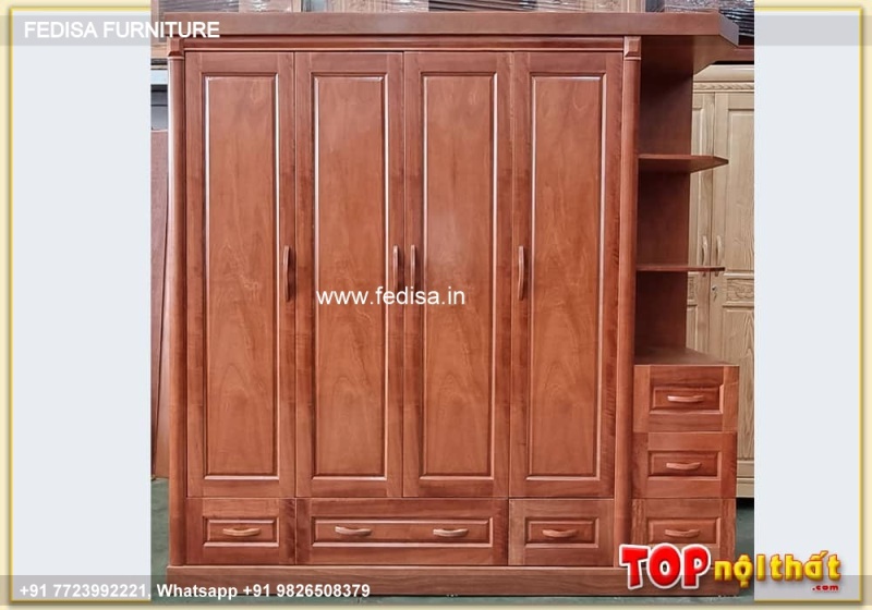 Wooden Wardrobe Design wooden Almirah Design Model No - 4684