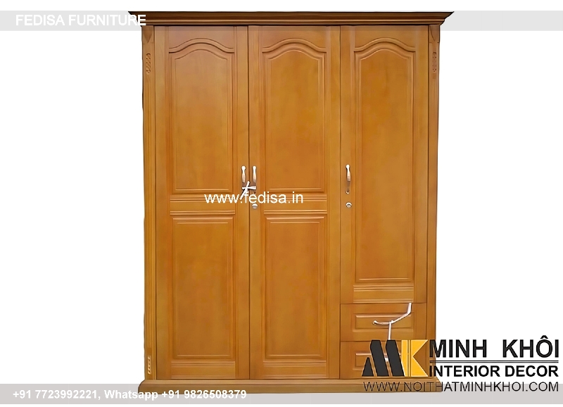 Wooden Wardrobe Design wooden Almirah Design Model No - 4689