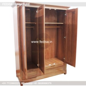 Wooden Wardrobe Design wooden Almirah Design Model No - 4713