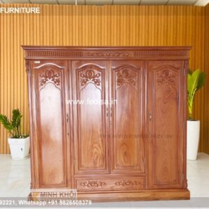 Wooden Wardrobe Design wooden Almirah Design Model No - 4731