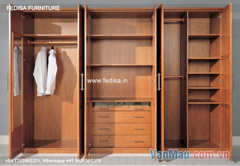 Wooden Wardrobe Design wooden Almirah Design Model No - 4876