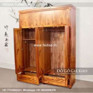 Wooden Wardrobe Design wooden Almirah Design Model No - 4884