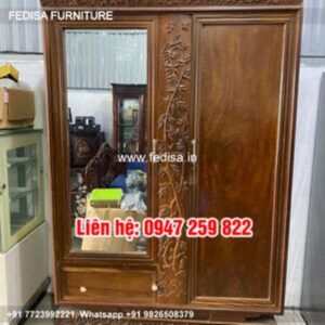 Wooden Wardrobe Design wooden Almirah Design Model No - 4966
