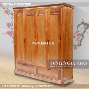 Wooden Wardrobe Design wooden Almirah Design Model No - 5004