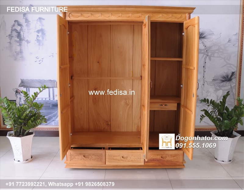 Wooden Wardrobe Design wooden Almirah Design Model No - 5174