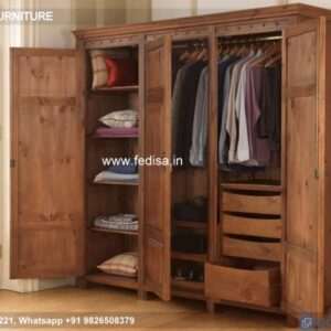 Wooden Wardrobe Design wooden Almirah Design Model No - 5186
